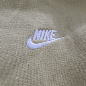 Nike Green/yellow Hoodie, Mens Med